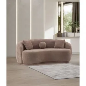 كنبة ثنائية ايزمي - بني