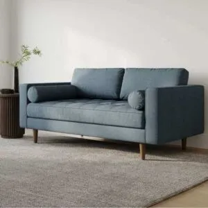 كنبة ثلاثية ادلينا - أزرق