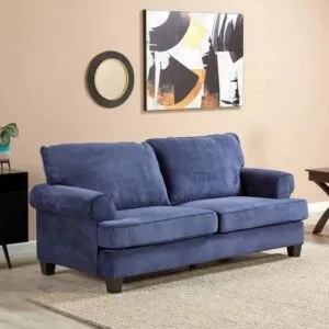 كنبة 3 مقاعد مولتن - أزرق