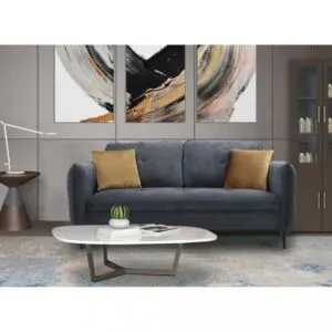 كنبة ثنائية مينا - رمادي