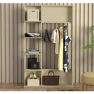 دولاب ملابس مفتوح كين إلم كوڤ - بيج