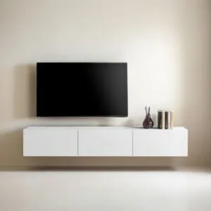 حامل تلفزيون جداري وينت  إلم كوڤ - ابيض