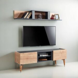 طاولة تلفزيون مع وحدة جدارية كيبيرا إلم كوڤ 