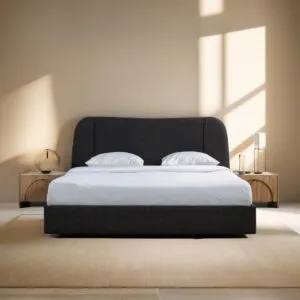 Robica bedroom set - beige and black