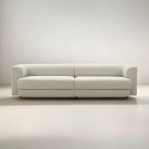 كنبة رباعية جلامور - كريمي