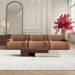 كنبة رباعية سيدار - برتقالي