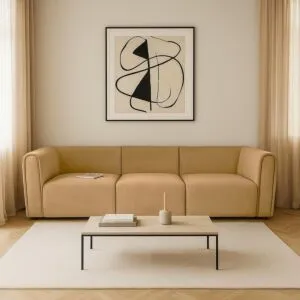 كنبة جيان - 4 مقاعد - بيج