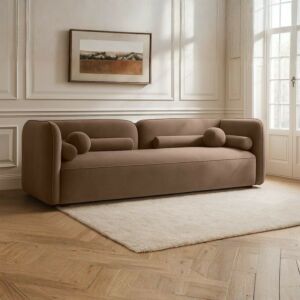 كنبة ريانو 4 مقاعد - بني