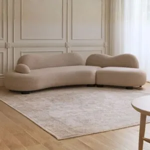 Ring Corner Sofa - Two Pieces - Light Brown