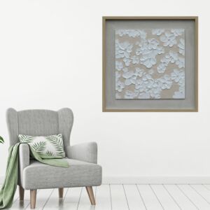 لوحة جدارية طلاء برسم يدوي هيفن 60×60 سم - متعدد الالوان