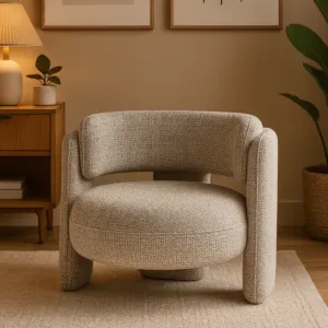 كرسي مفرد دام - رمادي