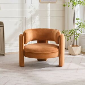 كرسي مفرد دام - برتقالي