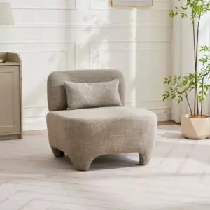 كرسي مفرد مارشا - بيج ومتعدد الالوان