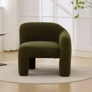 كرسي مفرد ذراع يسار يمال - اخضر