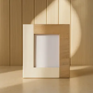 اطار صور ماربل من الخشب والرخام - متعدد الالوان