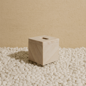 صندوق محارم من الحجر الرملي - متعدد الالوان