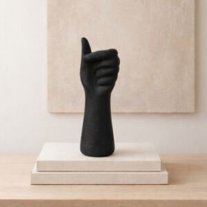 تحفة ديكور كينزا - اسود