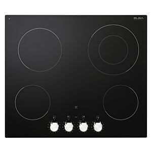 سطح بلت ان كهرباء سيراميك ايطالي 60 سم البا - اسود