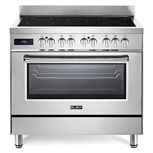 فرن كهرباء ايطالي سيراميك 90 سم فري ستاند البا