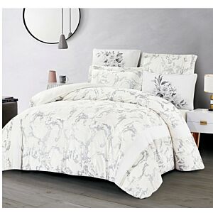 طقم لحاف مفرد مخمل ايما - 4 قطع - سكري