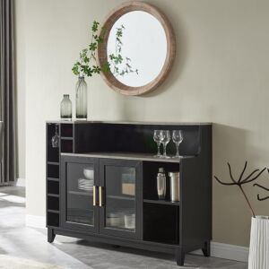 ركن قهوة ماردل - اسود ورمادي