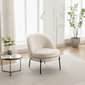 كرسي مودرن روزالين - كريمي