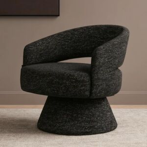 كرسي دوار مارت - اسود