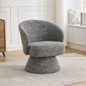 كرسي مفرد بارس - رمادي غامق