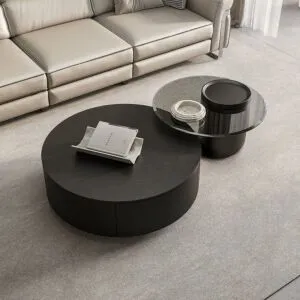 Modern Elegance Coffee Table - Black