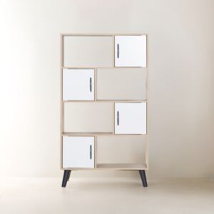 وحدة تخزين  أدراج ورفوف ميلبانو خشب ماليزي 