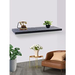 رف جداري لونا طول 120 سم لون رخامي غامق