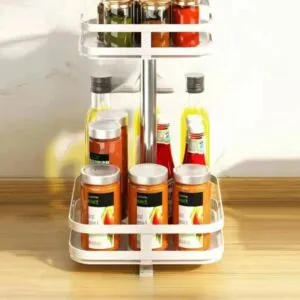 وحدة رفوف تنظيم دورين دوريان لون أبيض