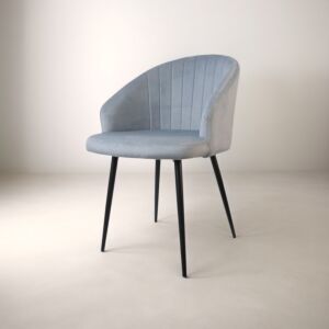 كرسي طعام راوند - رمادي