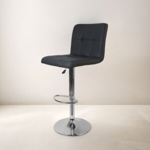 كرسي مرتفع قابل للدوران والتعديل مورتن - أسود