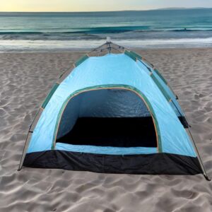خيمة ذاتية التركيب عملية - أزرق فاتح