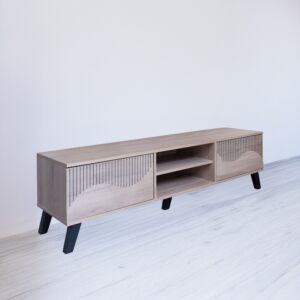 طاولة تلفزيون 160 سم - بيج