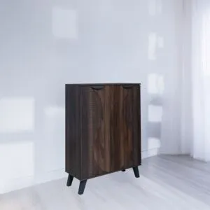 خزانة احذية بابين - بني