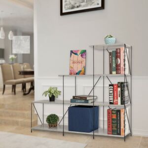 رفوف تنظيم مودرن - رمادي