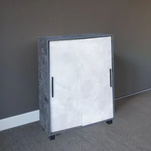 خزانة أحذية بابين سحاب خشب ماليزي اكسبشن