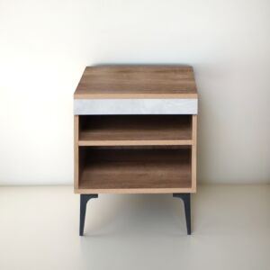 كومودينو رفين رايون - خشبي ورمادي