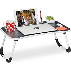 طاولة دراسة ولابتوب للاطفال - اسود