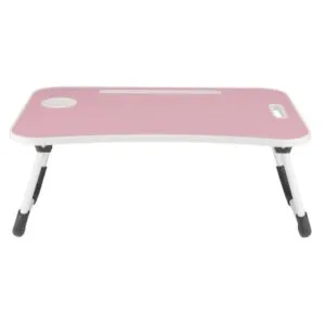 طاولة دراسة ولابتوب للاطفال - وردي