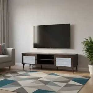 طاولة تلفزيون فيرونا 180 سم - بني