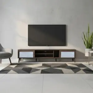 طاولة تلفزيون فيرونا 200 سم - بني