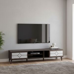 طاولة تلفزيون ستيلا 200 سم - بني