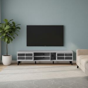 طاولة تلفزيون ميلانو 200 سم - رمادي