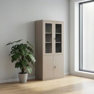 دولاب مكتبي فالكون - 5 رفوف - بيج