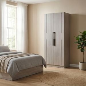 دولاب ملابس بابين رينول - رمادي