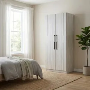 دولاب ملابس بابين رينول - رمادي