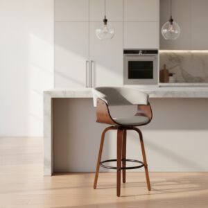 كرسي مرتفع اشا - رمادي فاتح